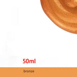 peinture acrylique dorée brillante effet métallique moderne 50ml 100ml bouteille pinceau bocal