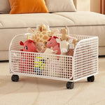 panier roulettes blanc réutilisable respectueux environnement moderne maille utilisation multiple livres sacs dos collations