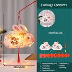 décoration maison lampe artisanale animal oiseau lapin fleur papillon transparent fil suspension tassel