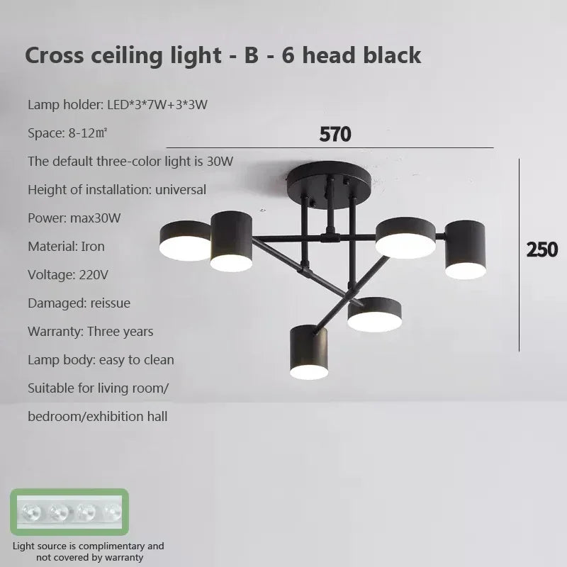 lampe suspension moderne noir or blanc flux lumineux cool white certification ccc cqc ul
