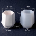 moulages silicone vases blanc bleu marine fleurs artificielles moderne minimalisteDecoration intérieure