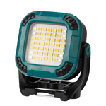 lampe led portable camping travail rechargeable bleu turquoise noir robuste