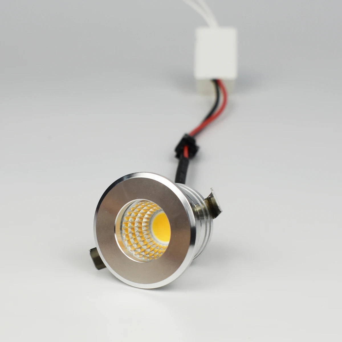 projecteur led spot noir blanc grille led moderne clips adaptateur courant alternatif