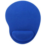 tapis souris ergonomique adhésif noir rouge bleu orange violet moderne confortable