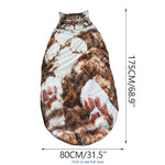 sac couchage adulte sac fourrure chat imprimé doux confortable polyester coton lit