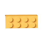 boîtes rangement magnétiques rouge jaune bleu vert blocs lego couteau pince spatule brosse moderne
