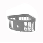étagère rangement moderne rose pâle support mural adhésif simple structure mailles
