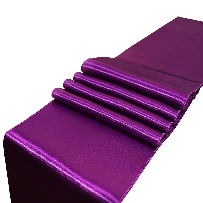 table chevet chemin table blanc violet bleu marine rouge moderne polyester