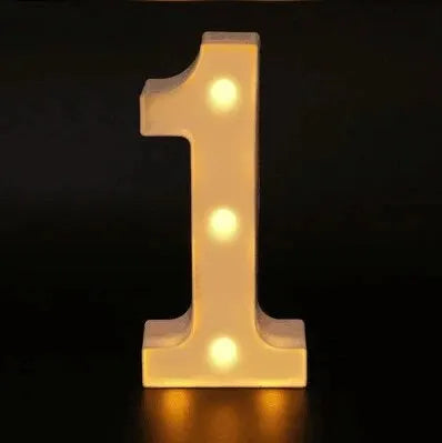 lettres lumineuses blanches rondes veilleuse deco vintage brillantes maison anniversaire noel cœur