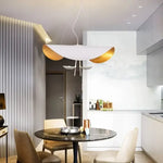 Suspension lumineuse moderne noir doré texture métallique câble suspendu 40cm 60cm 80cm lumière froide