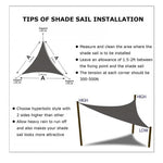 Comparaison des 21 couleurs disponibles pour la voile d'ombrage triangle