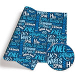 serviette toilette bleu marine gris motif médical chirurgical coton imprimé moderne maison