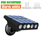 lampe murale solaire led noir panneaux solaires bleus lentilles transparentes moderne ip65