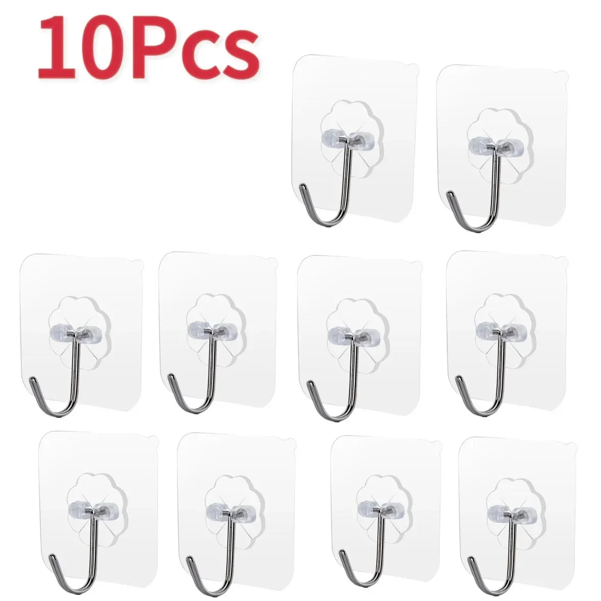 porte sacs adhésifs porte objets transparents utilisation multiple support charge lourde cuisine salle bain
