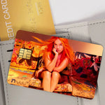 carte sim personnalisée karol papier étanche adhésif papillons fleurs notes musicales grunge creative