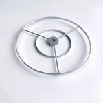 cadre lampe or rose argenté moderne minimaliste eyelets structure sectionnée