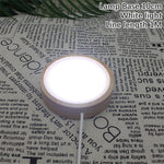 lampe poser moderne bois naturel couleurs chaudes blanc orange vert translucent câble usb commandes