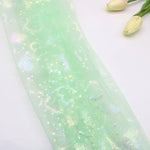tulle rouge étoiles paillettes tulle violet coeurs nylon transparent décoratif 150cm événement mariage anniversaire