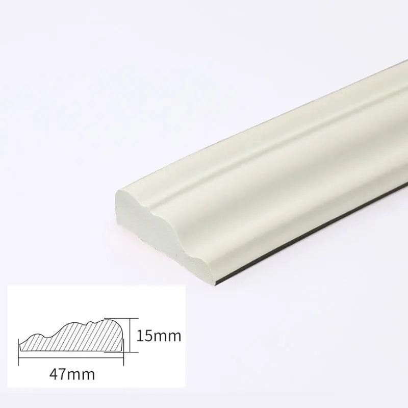 autocollants muraux adhésifs 5m orange blanc marron profilés texturés décoration mur classique bricolage DIY