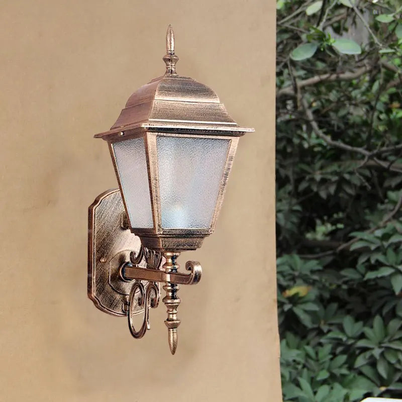 lampe murale bronze classique vintage éclairage extérieur intérieur chambre salle bain étude entrée fixée