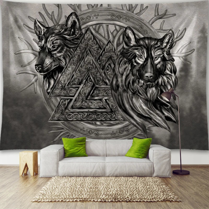 Tapisserie murale imprimée haute définition pour décoration chambre Kawaii
