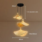 Suspension lumineuse tissée osier naturel moderne rustique câble ajustable douille E27