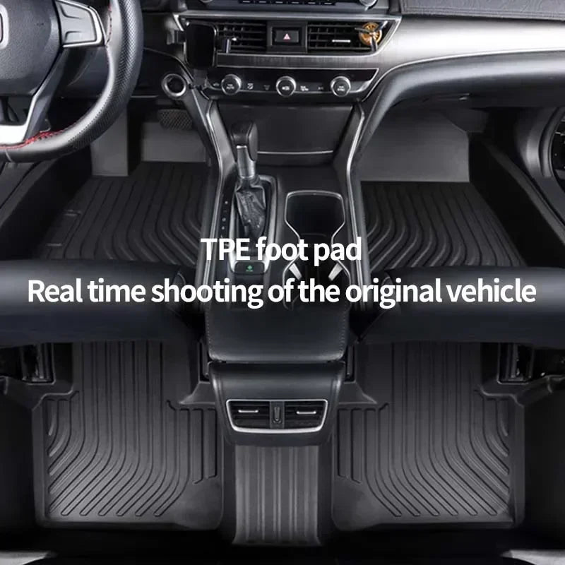 tapis sol noir rayures horizontales anti dirty waterproof audi q3 sportback moderne caoutchouc fibre
