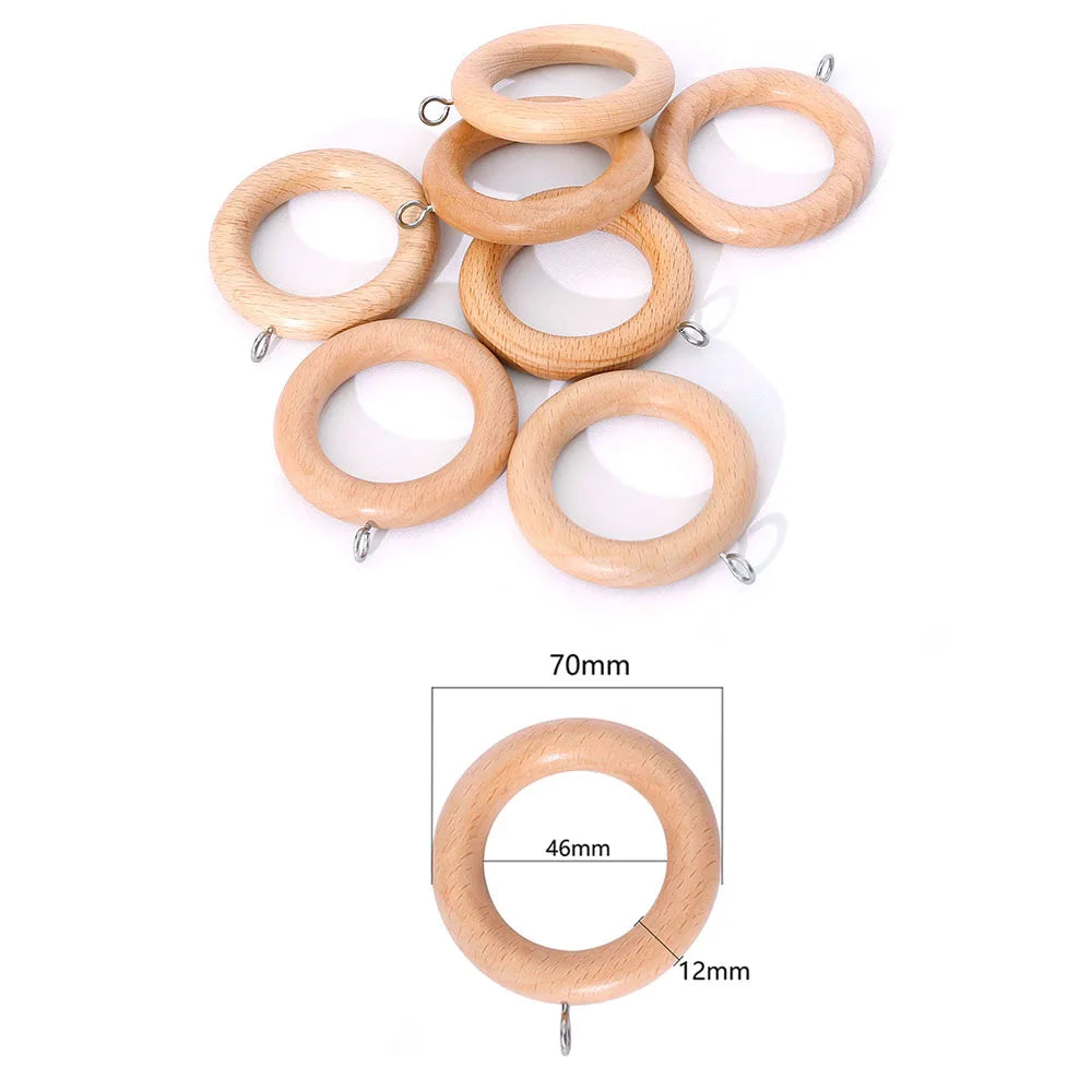 Tringle rideau bois personnalisable Ombre Interieur