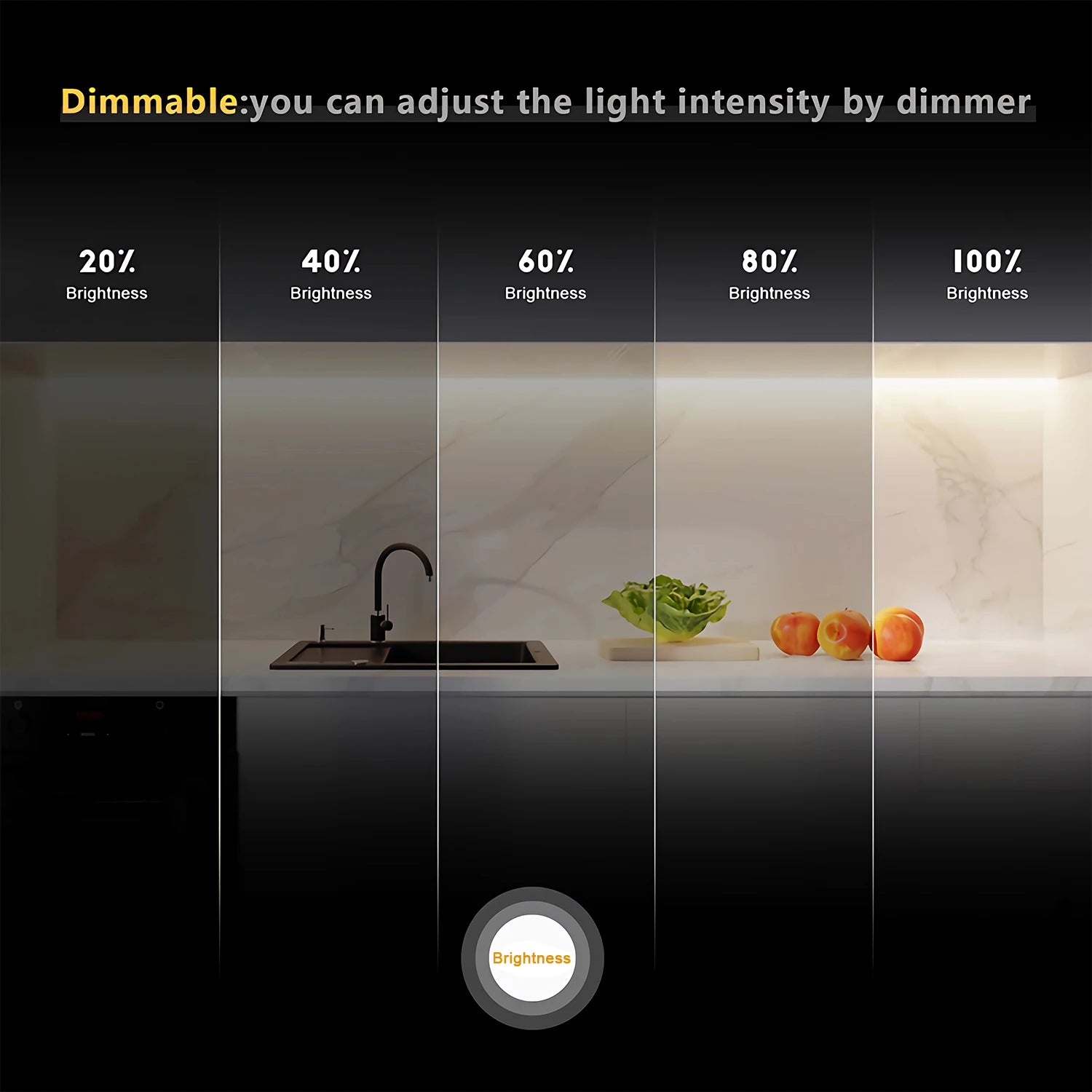 Bande LED COB 480 LED/m dimmable RA90