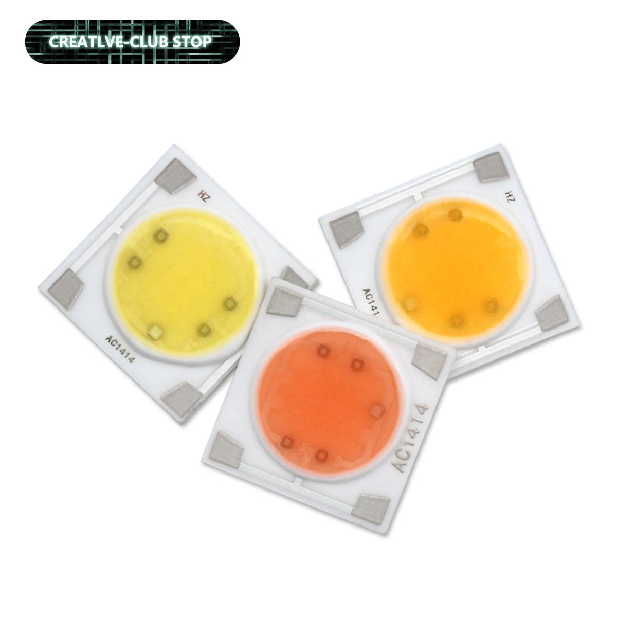 LED 3W 5W 7W 9W 12W blanc froid chaud lumière végétale 50000h ceramique moderne