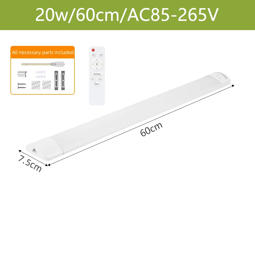 tube led blanc moderne 60cm dimmable adhésif certification rohs ccc