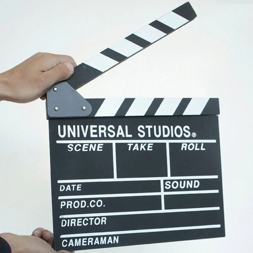 clapboard photojournaliste universaux scènes dates directeur classique moderne vert rouge bleu