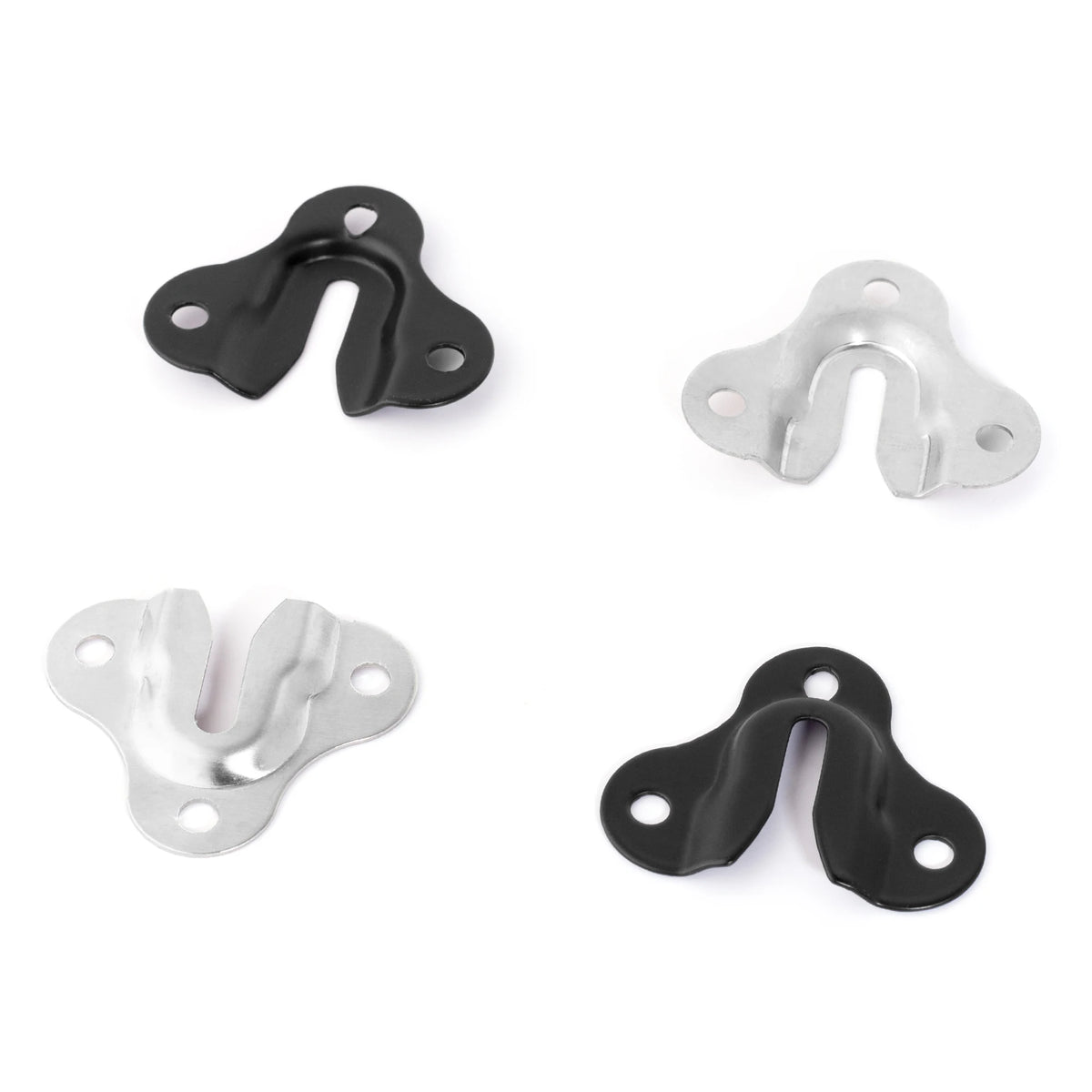 clips fixation modernes noir argent photos tableaux 43mm 53mm