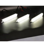éclairage led blanc orange moderne 2400 lumens 15w câbles électriques feux jour antibrouillard