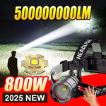 lampe frontale rechargeable led super lumineuse pêche camping sensor headlamp haute puissance