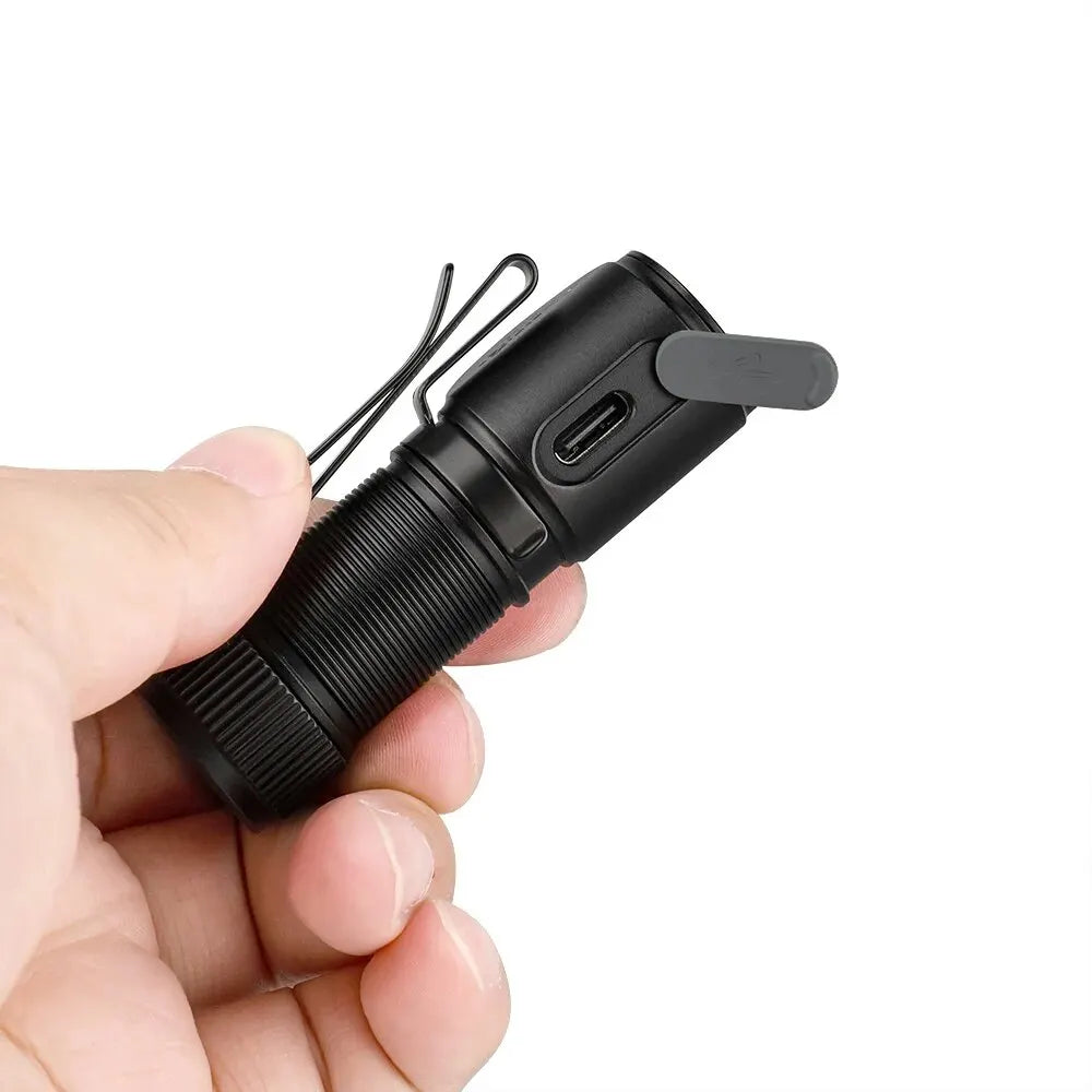 lampe frontale led rechargeable usb 180 degres angle fixe noir turquoise