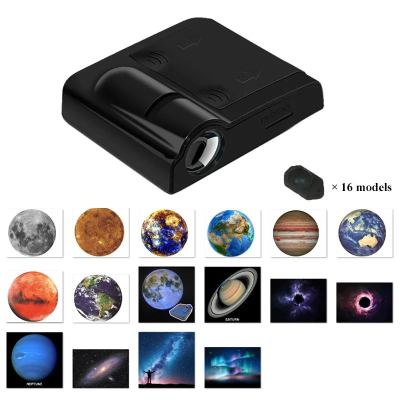 projecteur led veilleuse deco chambre nuit autocollants spatial moderne accesoires photo fantastique lumiere