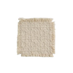 serviettes table tissu lin beige rustique franges polies clips muralsetSize40cm38cm30cm28cm12cm6cm