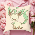 coussin pokémon évee jolteon umbreon illustration dessin animé 30x30cm 40x40cm 45x45cm 50x50cm polyester cotton
