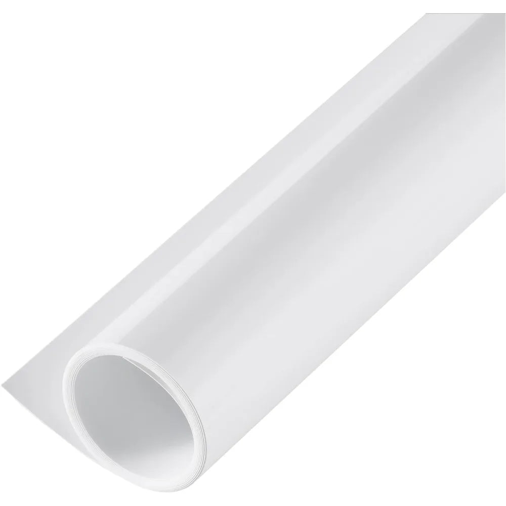 fond photo toile blanc uni opaque moderne 60x130cm pvc imperméable
