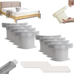 fixateurs draps adhésifs blanc gris minimaliste modernes sangles clips lit chambre maison robustes durables