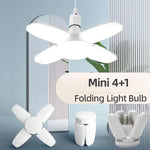 lampe pliable blanc fixation moderne minimaliste e27 led 6500k chambre entrepôt garage