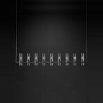 Suspension luminaire vintage en acier inoxydable