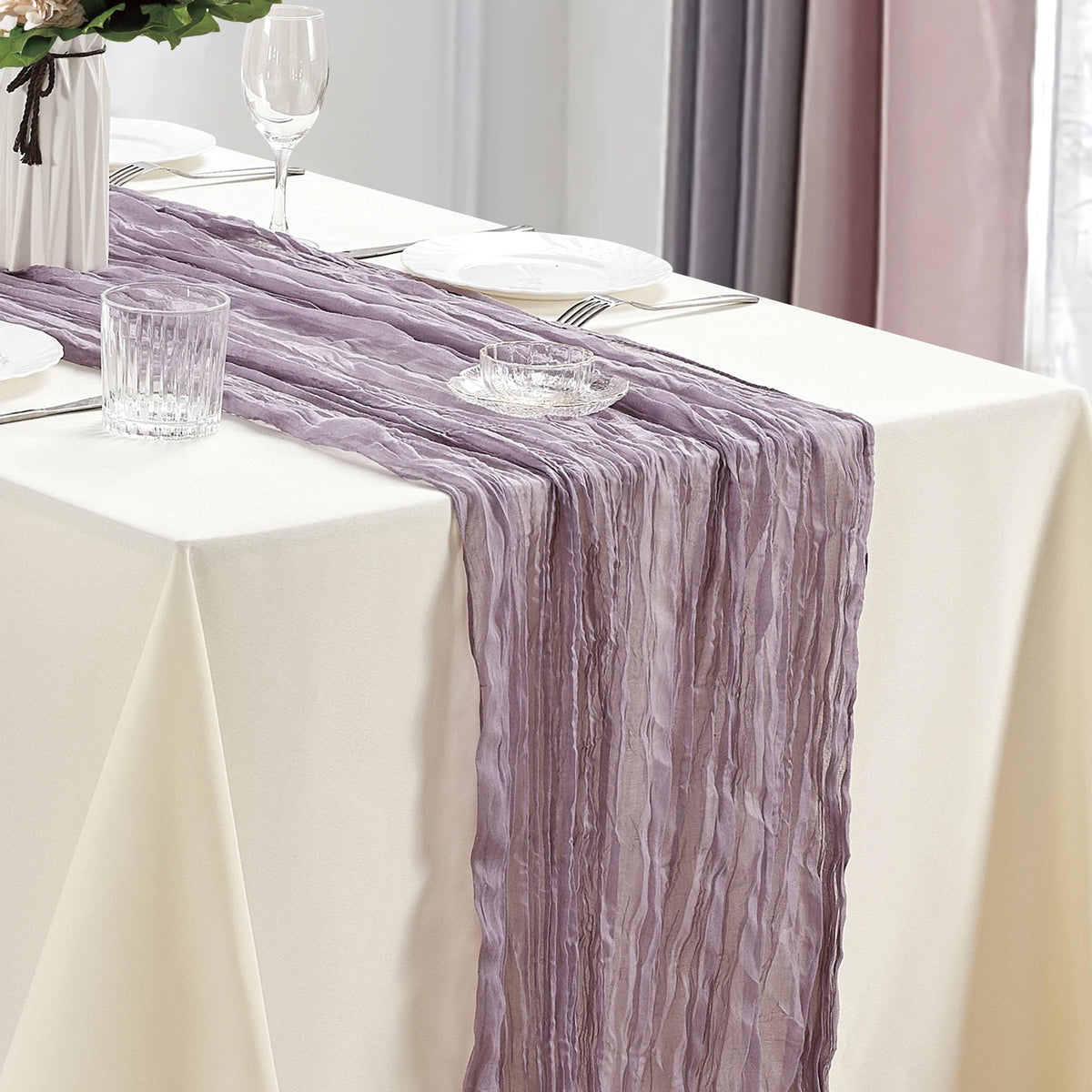 serviettes table vert olive crêpe modernes élégantes pack pièces transparentes occasion fête mariage