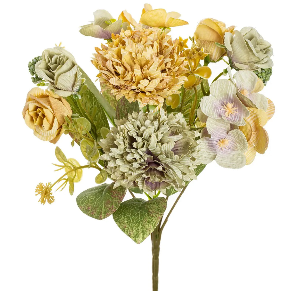 bouquet fleurs artificielles rose chrysanthèmes modernes élégantes décoration intérieure mariage anniversaire baby shower