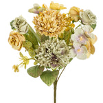 bouquet fleurs artificielles rose chrysanthèmes modernes élégantes décoration intérieure mariage anniversaire baby shower