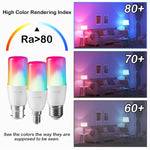 ampoule led rgb multicolore télécommande effet dynamique moderne lumiere variable 16 couleurs