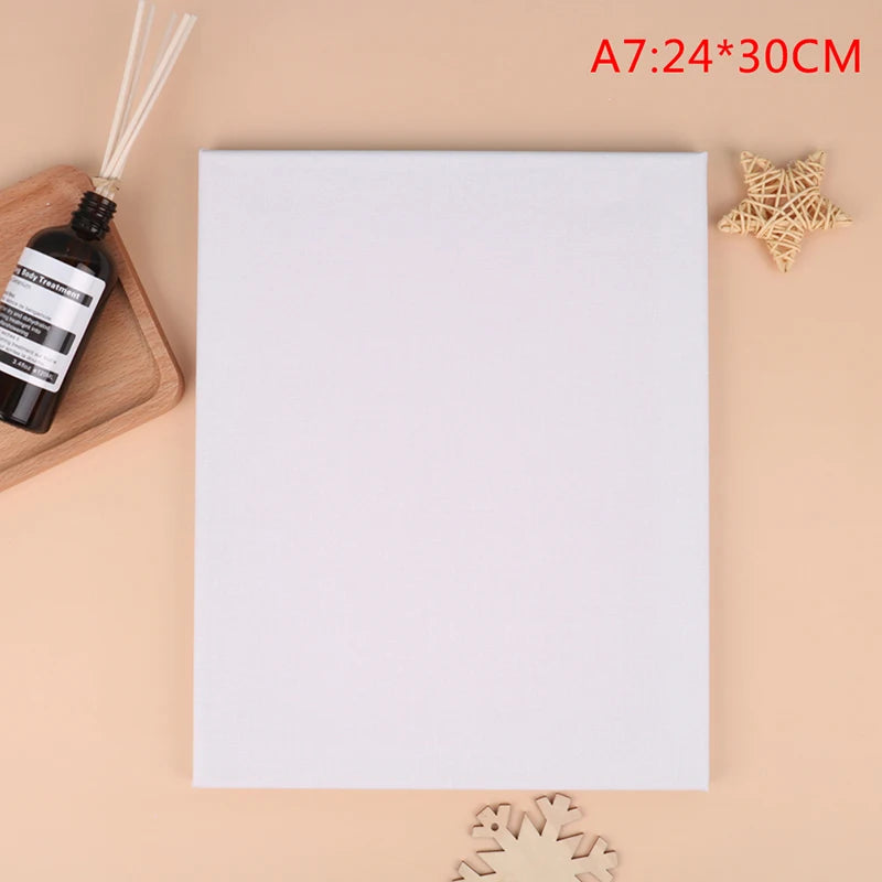 toile peinture vierge blanche moderne cadre bois a1 a2 a3 a4 a5 a6 a7