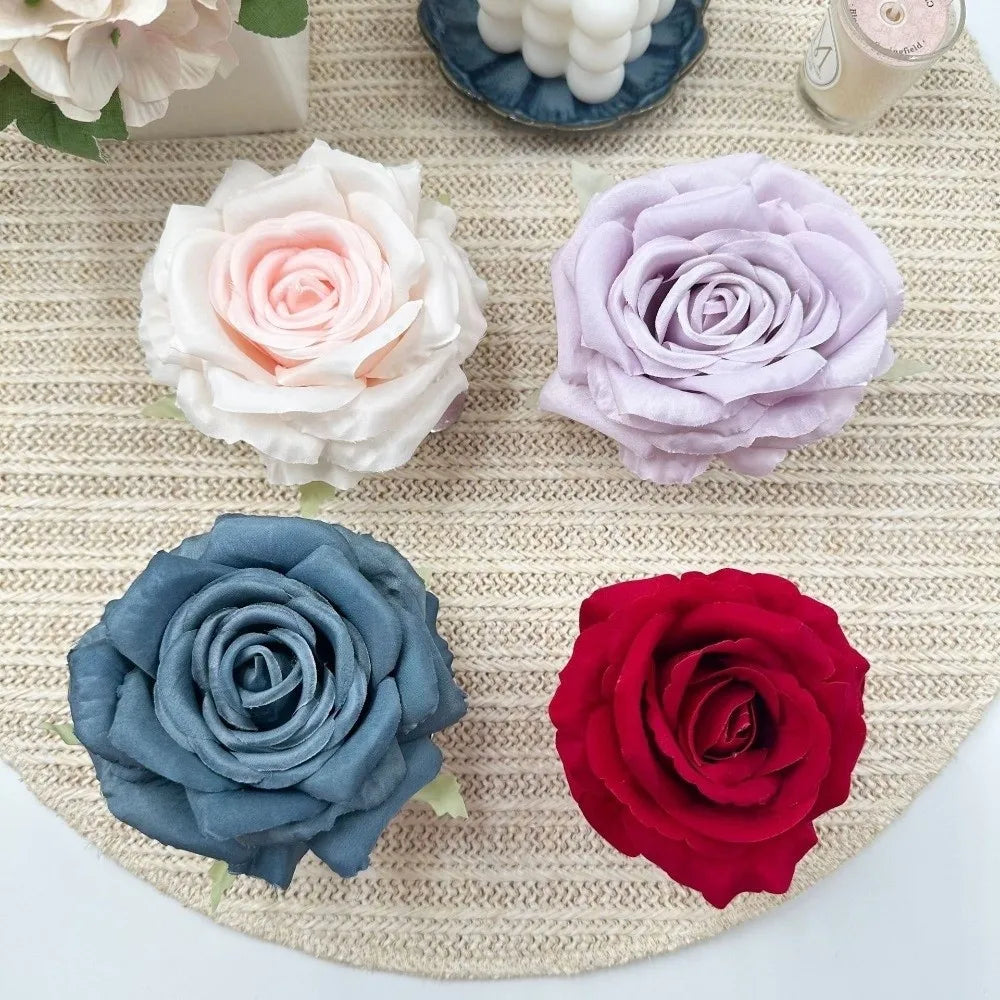rideaux blancs velours roses classiques bleus rouges violets roses tissu
