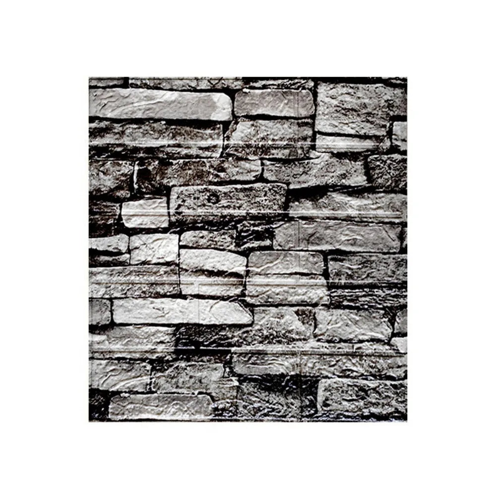 panneaux decoratifs murals multicolores aspect pierre naturelle modernes adhesifs 35x38.5cm deco rouleau